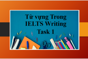 Tổng hợp từ vựng Trong IELTS Writing Task 1 | Tuyển tập IELTS Vocabulary trong Writing Task 1 (2025)