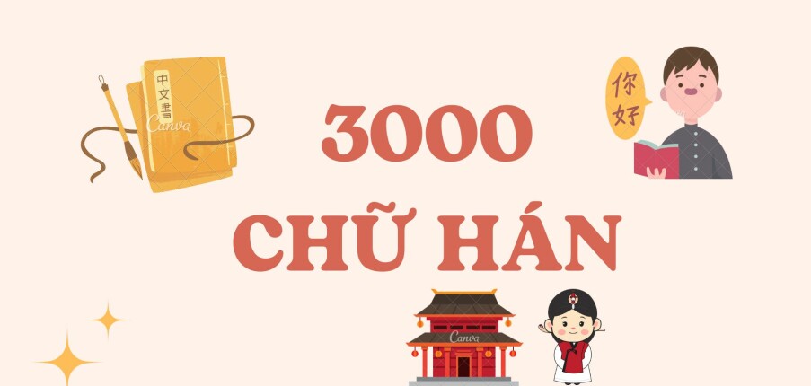 3000 chữ Hán thông dụng | PDF