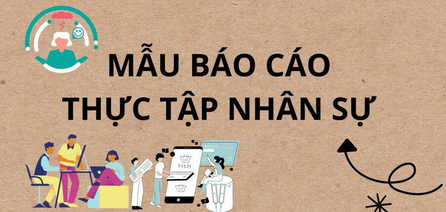 Mẫu Báo cáo thực tập nhân sự | Trường cao đẳng Việt Mỹ