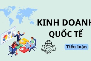 Mẫu tiểu luận học phần Kinh doanh quốc tế | Trường Đại học Ngoại Thương (2025)