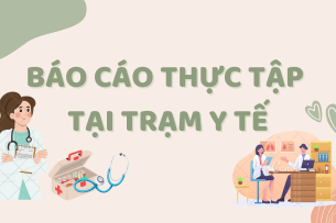 TOP 5 mẫu báo báo thực tập cộng đồng tại trạm y tế hay, hấp dẫn nhất (2025)
