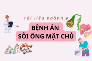 Bệnh án Sỏi ống mật chủ | PDF (2025)