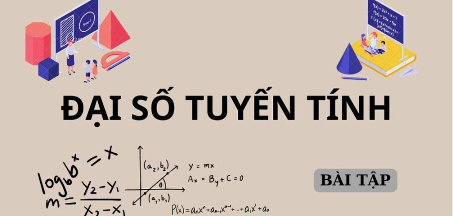 Ngân hàng bài tập Đại số tuyến tính (có đáp án) | Trường đại học Kinh tế Thành phố Hồ Chí Minh