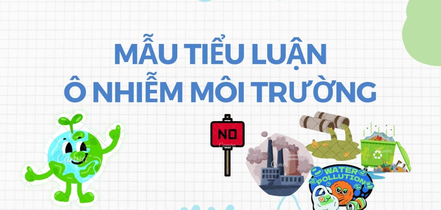 Mẫu tiểu luận về ô nhiễm môi trường | Trường Đại học Sư phạm Kỹ thuật Thành phố Hồ Chí Minh