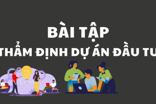 TOP 12 bài tập Thẩm định dự án đầu tư (có đáp án) | Trường Đại Học Kinh Tế Quốc Dân (2025)