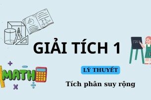 Tóm tắt Lý thuyết Tích phân suy rộng | Giải tích 1 | Đại học Quốc Gia Hà nội (2025)
