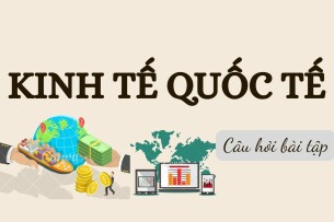 Ngân hàng bài tập Kinh tế quốc tế (có lời giải) | Đại học Hoa Sen (2025)