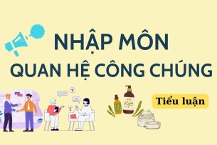 Tiểu luận: Chiến lược xây dựng và phát triển thương hiệu của mỹ phẩm thuần chay Cocoon | Nhập môn quan hệ công chúng | Trường Đại Học Văn Lang (2025)