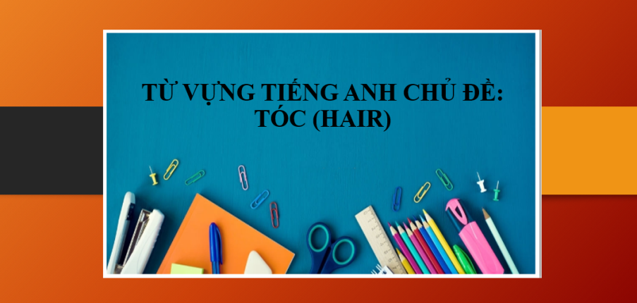 Từ vựng tiếng Anh chủ đề: Tóc (Hair) | Mẫu câu giao tiếp thông dụng ngành Tóc - Bài tập vận dụng từ vựng về Tóc