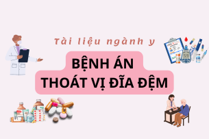 Bệnh án Thoát vị đĩa đệm | PDF (2025)