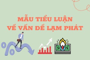 Mẫu tiểu luận về vấn đề lạm phát | Trường Đại học Công nghệ Sài Gòn (2025)