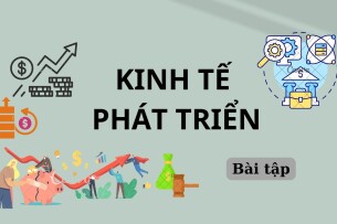 Ngân bài tập môn Kinh tế phát triển hay, hấp dẫn nhất (2025)