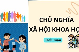 Tiểu luận: Con đường đi lên Chủ nghĩa xã hội ở Việt Nam | Chủ nghĩa xã hội khoa học | IUH (2025)