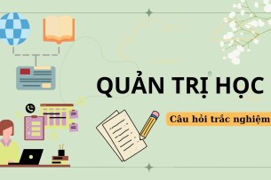 TOP 319 câu hỏi trắc nghiệm Quản trị học (có đáp án) | Trường Đại học Kinh tế, Đại học Đà Nẵng (2025)