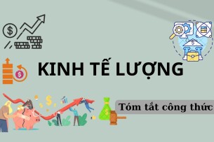 Tổng hợp công thức môn Kinh tế lượng | Trường Đại học Ngân hàng Thành phố Hồ Chí Minh (2025)
