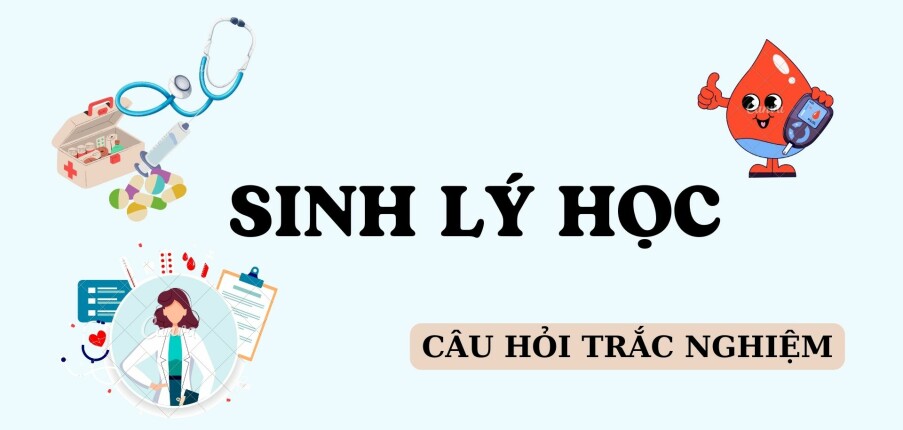 Ngân hàng câu hỏi trắc nghiệm Sinh lý học (có đáp án) | Trường Đại học Y Dược Thành phố Hồ Chí Minh