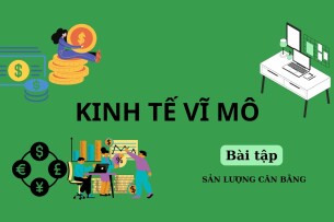 TOP 10 bài tập SẢN LƯỢNG CÂN BẰNG (có đáp án) | Kinh tế vĩ mô | Trường Đại học Ngoại Thương (2025)