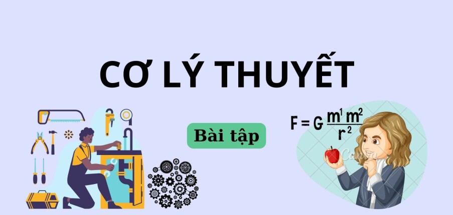 Ngân hàng bài tập môn Cơ lý thuyết | Trường Đại học Bách khoa, Đại học Đà Nẵng