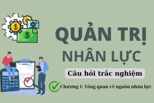 32 Câu hỏi trắc nghiệm TỔNG QUAN VỀ NGUỒN NHÂN LỰC (có đáp án) | Quản trị nhân lực | Trường Đại học Hoa Sen (2025)