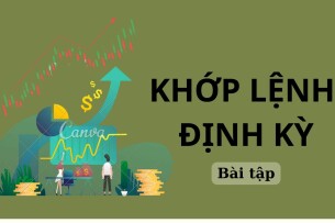 TOP 6 Bài tập KHỚP LỆNH ĐỊNH KỲ (có đáp án) | Thị trường chứng khoán | Cao đẳng Kinh tế đối ngoại (2025)