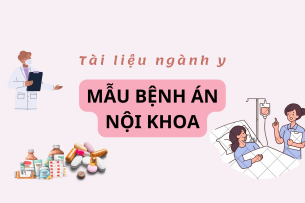 Mẫu bệnh án nội khoa | PDF (2025)