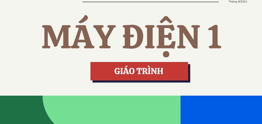 Giáo trình môn Máy điện 1 | Đại học Bách Khoa Hà Nội