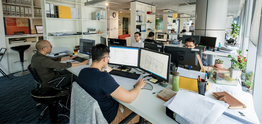 Mức lương Nhân viên văn phòng tại Hồ Chí Minh