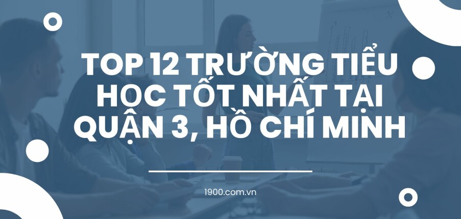 Top 12 trường Tiểu học tốt nhất tại Quận 3, Hồ Chí Minh