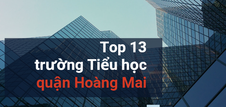 Top 13 trường Tiểu học quận Hoàng Mai tốt nhất