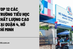Top 12 các Trường Tiểu học chất lượng cao tại quận 4, Hồ Chí Minh (2025)