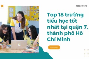 Top 18 trường tiểu học tốt nhất tại quận 7, thành phố Hồ Chí Minh