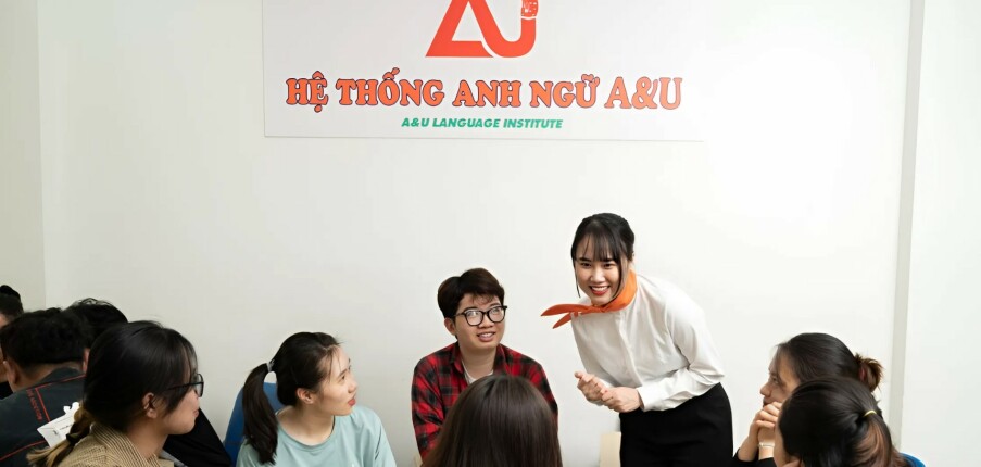 Review A&U Language Center: Phương pháp học ĐẢO NGƯỢC độc quyền (2025)