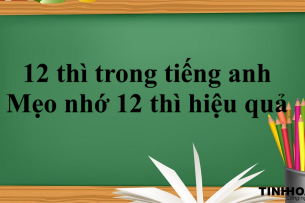 12 thì trong tiếng anh | Cấu trúc - Cách dùng - Mẹo nhớ 12 thì hiệu quả (2025)