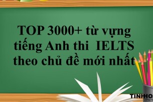 TOP 3000+ từ vựng tiếng Anh thi  IELTS theo chủ đề mới nhất | Cách học từ vựng IELTS theo chủ đề hiệu quả (2025)