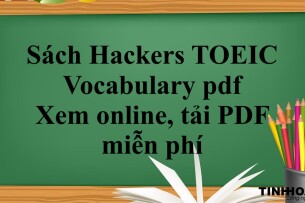Sách Hackers TOEIC Vocabulary pdf | Xem online, tải PDF miễn phí (2025)