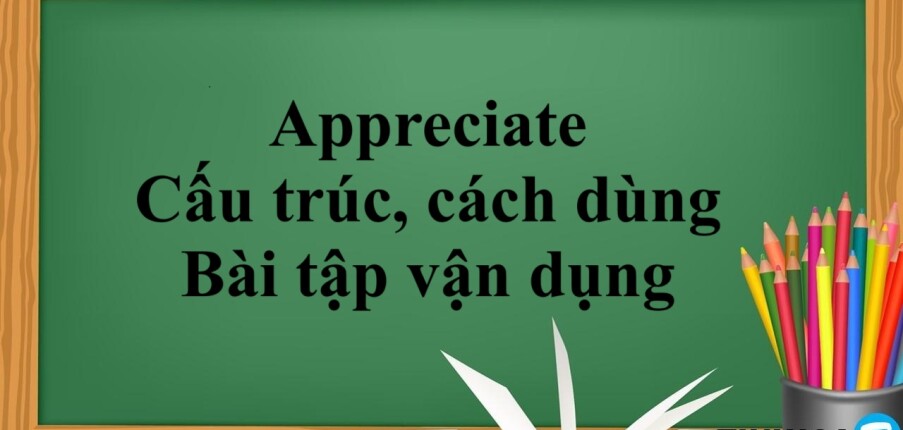 Appreciate là gì? | Cấu trúc, cách dùng và Bài tập vận dụng