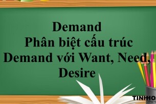 Demand đi với giới từ gì? | Cấu trúc, phân biệt cấu trúc Demand với Want, Need, Desire và bài tập vận dụng