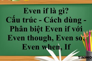 Even if là gì? | Cấu trúc - Cách dùng - Phân biệt Even if với Even though, Even so, Even when, If - Bài tập vận dụng (2025)