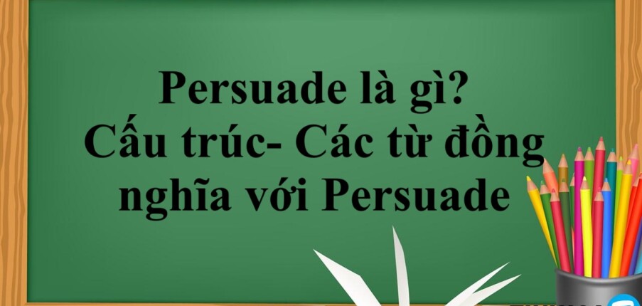 Persuade là gì? | Cấu trúc- Các từ đồng nghĩa với Persuade - Bài tập vận dụng