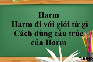 Harm là gì? | Harm đi với giới từ gì? Cách dùng cấu trúc của Harm và bài tập vận dụng (2025)