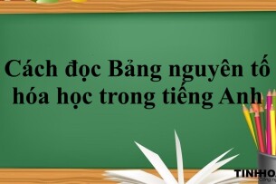Cách đọc bảng nguyên tố hóa học trong tiếng Anh chi tiết nhất (2025)!