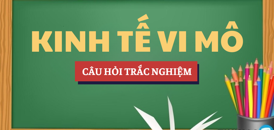 Bài tập trắc nghiệm môn Kinh tế vi mô | Câu hỏi ôn tập trắc nghiệm | UEH - Trường Đại học Kinh tế TP. Hồ Chí Minh