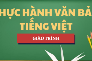 Giáo trình Thực hành văn bản Tiếng Việt (Tiếng Việt thực hành) | Trường Đại học Khoa học Xã hội và Nhân văn - Đại học Quốc gia TP. Hồ Chí Minh