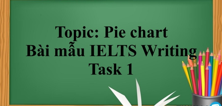 Topic: Pie chart | Bài mẫu IELTS Writing Task 1