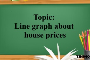Topic: Line graph about house prices | Bài mẫu IELTS Writing Task 1 (2025)