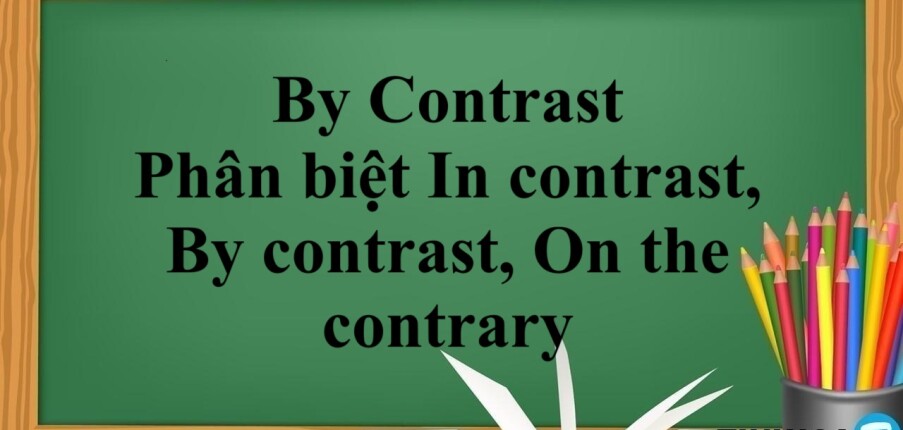 By Contrast Là Gì? | Cách dùng - Phân biệt In contrast, By contrast, On the contrary - Bài tập vận dụng