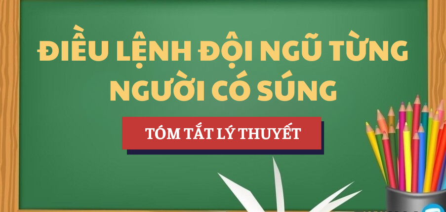 Tóm tắt lý thuyết về Điều lệnh đội ngũ từng người có súng | Học phần Quốc phòng | HCMUE - Trường Đại học Sư phạm Thành phố Hồ Chí Minh