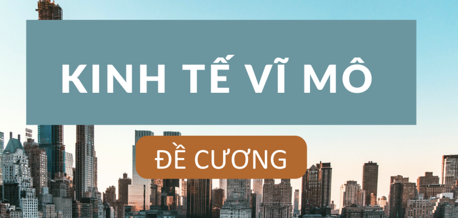 TOP 50 câu hỏi ôn tập học phần Kinh tế vĩ mô ( có đáp án) | Đại học Kinh tế quốc dân