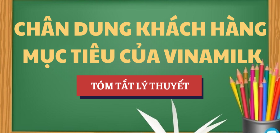 Tóm tắt lý thuyết Chân dung khách hàng mục tiêu của Vinamilk | Học phần Nghiên cứu thị trường | UEF - Trường Đại học Kinh tế - Tài chính Thành phố Hồ Chí Minh