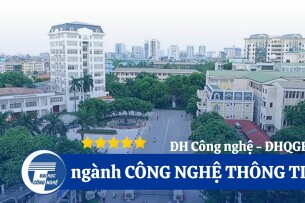Tuyển sinh ngành Công nghệ thông tin Đại học Công nghệ - ĐHQGHN 2023